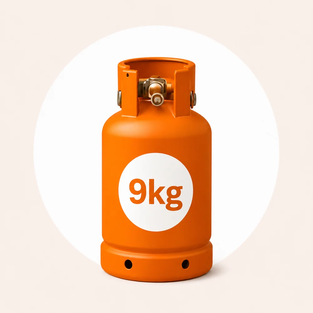 9kg LPG gas refill available from Ignitx Gas Solutions